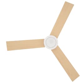 NordHaus Plafondventilator met Geïntegreerde LED-verlichting 112 cm – Afstandsbediening – 3 Snelheden – Timerfunctie – Wit/Natuurhout — thumbnail 5