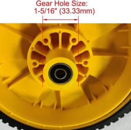Dailygoods- Grasmaaier Wiel 8 Inch - Vervangt Oregon 72-115 - 2 Pack — thumbnail 3