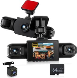 Dashcam 1080P - 4-kanaals systeem - Groothoekcamera's - Nachtzicht - Voor Auto's — thumbnail 1