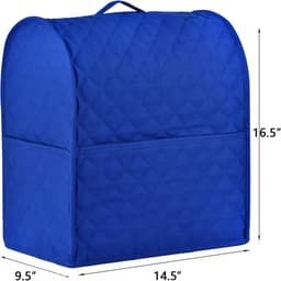 Mixerhoes Beschermhoes - Keukenmachine Cover - Keuken Organisatie - Handige Opbergvakken - Universeel - Blauw — thumbnail 3