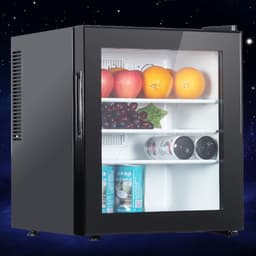 Compacte Koelkast - Mini Koelkast - Dranken Koelen - Stil Model - 30 Liter - Zwart — thumbnail 1