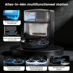 AIRROBO M2 - Robotstofzuiger (Alles-in-één-station) - voor nat en droog - 15000 Pa zuigkracht - LiDAR-navigatie - 180 minuten gebruiksduur - 2 jaar garantie — thumbnail 3