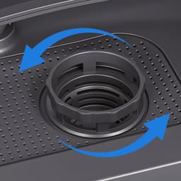 Mini Vaatwasser -Vrijstaande Compacte Vaatwasser voor 4-6 Couverts - 5 Wasprogramma's -Touchbediening - 5 L Waterreservoir - 1000 W — thumbnail 3