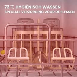 VALI® Mini Vaatwasser - 6L - Campinggebruik - Tafelvaatwasser - Wit - 44cm x 42cm x 47cm — thumbnail 2