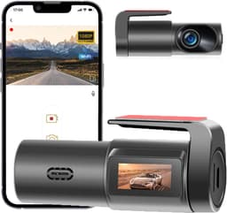 Dashcam-Voorkant - 1080P Mini-WiFi-Dashcam - Autocamera - Super Nachtzicht App-Bediening G-Sensor — thumbnail 1