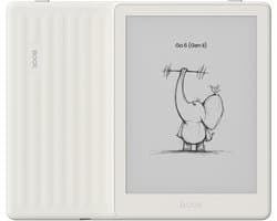 BOOX Go 6 (Gen II) - 6'' e-Reader – Schelp - 300 PPI ePaper, Android, Google Play Store, 3 GB RAM, 32 GB opslag, microSD, verstelbare frontverlichting, InkSense Plus-compatibel