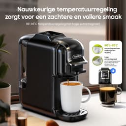 HiBREW Koffiemachine - Smart Touch - 7 Kopgroottes - Warm en Koud - Temperatuurregeling — thumbnail 5