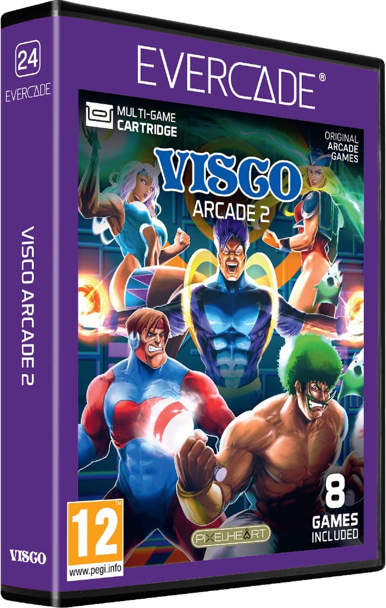 Evercade VISCO - Arcade Collection 2 - 8 games — afbeelding 1