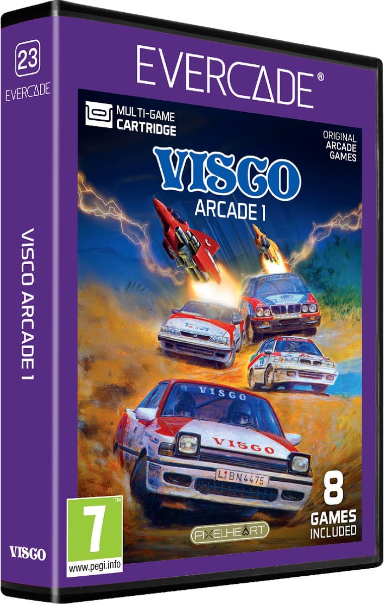 Evercade VISCO - Arcade Collection 1 - 8 games — afbeelding 1