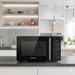 Combimagnetron met Oven - 4-in-1 Apparaat - Snel en Variabel Koken - Geïntegreerde Airfryer Functie - 23 Liter Capaciteit - Zwart — thumbnail 2