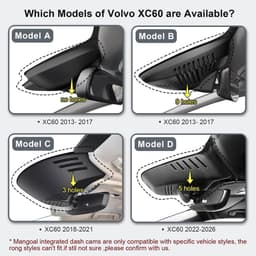 Solidchoice - 4K Dashcam voor Volvo XC60 met WiFi en G-Sensor — thumbnail 5