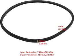 Grasmaaier Aandrijfriem RL534TR - Compatibel met Honda GCV160 - Duurzaam materiaal - Betrouwbare prestaties - ShopVlot — thumbnail 3