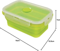 SnelShoppen - Opvouwbare Siliconenhouder 540 ml - Meer kleuren - Magnetron-, Vries- en Vaatwasserbestendig - Ideaal voor Keuken, Camping en Feestjes — thumbnail 3