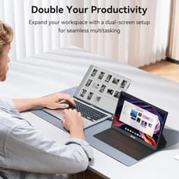 Benfei Portable Monitor 15.6" Full HD - Draagbare Monitor USB-C / HDMI met Luidsprekers — thumbnail 3