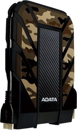 Externe Harde Schijf - Draagbare Opslag - Gegevens Beschermen - Militaire Schokbestendigheid - 2TB Capaciteit - Camo — thumbnail 3