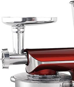 Keukenmachine - Mixer Deegmaker - Koken Bakken - Krachtige 2200W Motor - 7.5 Liter Kom - Rood — thumbnail 3