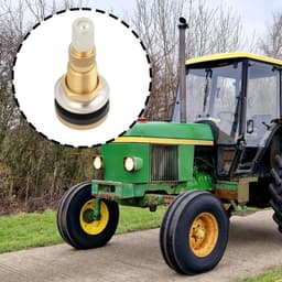Dailygoods- Ventiel Precisieklepvervanging - 2 Stuks - Lekbestendige Afdichting - Compatibel met John Deere - Eenvoudige Installatie - Betrouwbare Bandenspanning - Bandventiel — thumbnail 2