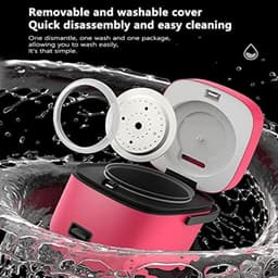 Elektrische Slowcooker - Multicooker Pan - Langzaam Koken - Digitale Timer - 1.2 Liter - Zwart — thumbnail 2