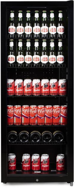 DOMO DO91611BK Drankenkoelkast - Barkoelkast - Glazen Deur - Energieklasse C - 237L - Zwart — thumbnail 4