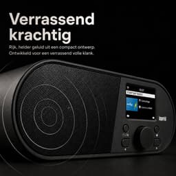 Imperial DABMAN i105 - Internetradio - WiFi - USB - Slaaptimer - Wekker - Zwart — thumbnail 3