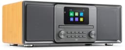 DAB radio - Audizio Palmi - Radio met cd speler - Bluetooth radio - FM, DAB+ en USB - Bamboe — thumbnail 1