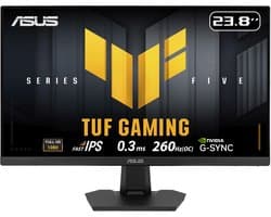 ASUS TUF Gaming VG249QM5F - FHD Fast IPS Gaming Monitor - 240Hz - 0.3ms - Stereo Speakers - 24 Inch