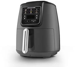 Karaca Air Pro Cook Koz Steel - XL Airfryer – 4L – 1550W – RVS 304 Binnenpan – Space Grey — thumbnail 3