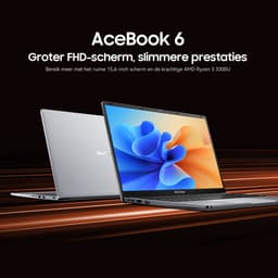 Blackview AceBook 6 - Laptop - 15,6 inch Full HD - 16GB DDR4 RAM - 512GB SSD - AMD Ryzen 3 3300U - Windows 11 Notebook - UHD Graphics - Grijs — thumbnail 5