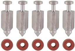 Inovra- Carburateur Reparatieset 5 Stks - Vervangingsnaald - Rubber Pakking - Voor Briggs Stratton - 398188 - Eenvoudig te installeren — thumbnail 1