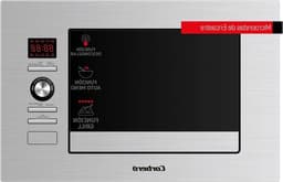 Inbouw Magnetron - Keuken Apparaat - Snel Eten - Ruim 20 Liter - 800 Watt - Roestvrij Staal — thumbnail 1