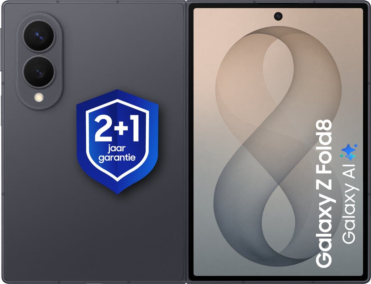 Samsung Galaxy Z Fold8 5G - Smartphone - 256GB - Graphite + 1 jaar extra garantie — afbeelding 1