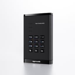Externe Harde Schijf - Draagbare Opslag - Veilige Data Opslag - FIPS 140-3 Level 3 - 500 GB - Zwart — thumbnail 1