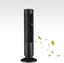 Mini-USB-torenventilator zonder bladen, 2 snelheden en standen, staand model voor slaapkamer, woonkamer of kantoor — thumbnail 4