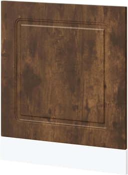 Vaatwaspaneel - Vaatwasser paneel - Keuken Inrichten - Bewerkt Hout - 60x15x67 cm - Gerookt eiken — thumbnail 1