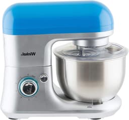 Keukenmachine - Mixer Keuken - Bakken en Koken - 6 Snelheden - 4 Liter - Blauw — thumbnail 1