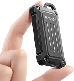 Externe SSD - Draagbare Opslag - Snelle Data Transfer - Aluminium Behuizing - 2 TB - Zilver — thumbnail 1