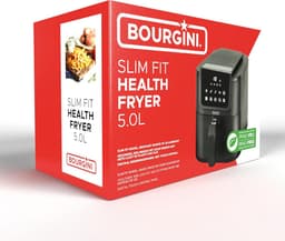 Airfryer XL - Heteluchtfriteuse Frituurpan - Gezond Frituren - Keramische Anti-aanbaklaag - 5 Liter - Zwart — thumbnail 2
