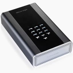 Externe Harde Schijf - Opslag Schijf - Data Beveiligen - FIPS 140-2 Level 2 - 1000 GB - Zwart Grijs — thumbnail 5