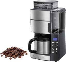 Hobbs Koffiezetapparaat Grind&Brew (10 Koppen (1, 25L), Digitale Timer, incl. Thermos Kan, Geïntegreerde Koffiemaler, 3 Maalstanden, Instelbare Koffiesterkte) 25620-56 — thumbnail 1