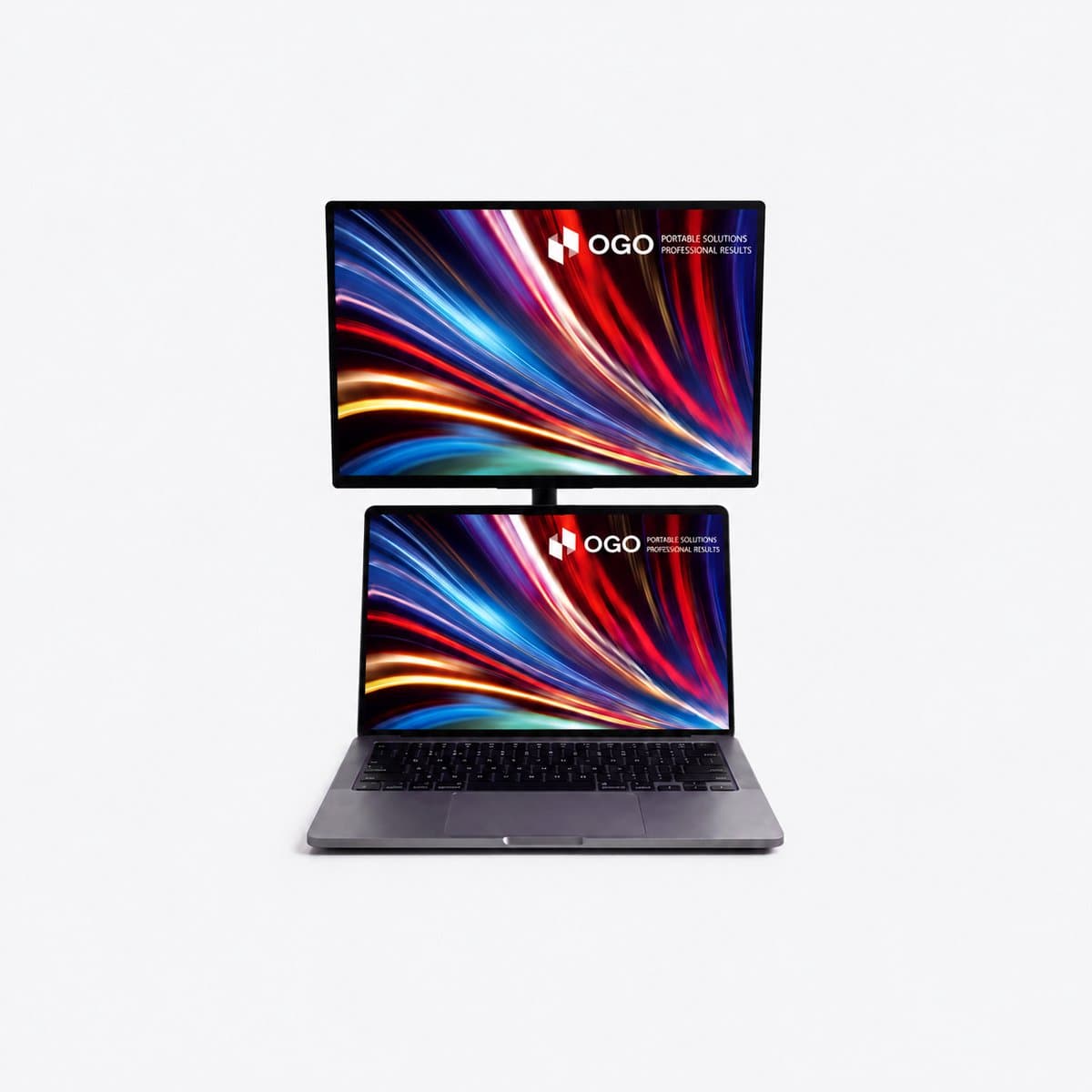 OGO OneSight AMOLED - Draagbare monitor voor laptop - AMOLED-scherm - Verstelbaar statief - Inclusief beschermhoes — afbeelding 1