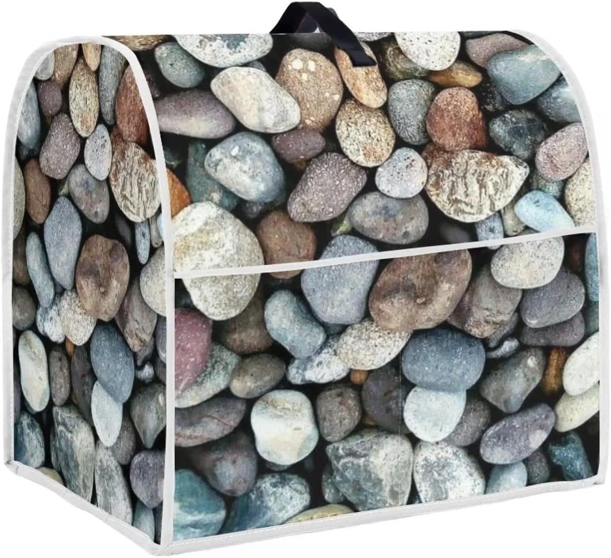 Standmixerhoes - Keukenmachinehoes Beschermhoes - Keuken Organisatie - Met Opbergvakken - 4.5-8 Qt - Cobblestone — afbeelding 1