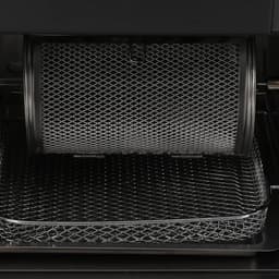 Heteluchtfriteuse Mini Oven - Airfryer Convectieoven - Gezond Koken - 12 Programma's Touchscreen - 12 Liter - Grijs — thumbnail 3
