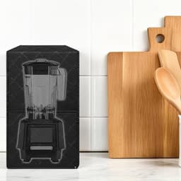 Keukenmixer Deksel - Apparaat Beschermhoes - Keuken Organisatie - Waterproof Slijtvast Materiaal - 42 cm Hoog - Grijs — thumbnail 2