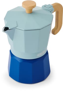 La Cafetière - Venice Percolator - Aluminium - Hemelsblauw - 3 Kops - 150ml — thumbnail 2