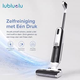 Lubluelu T6 nat- en droogzuiger - 18Kpa Draadloze Nat- en droogzuiger met zelfreinigend systeem– Alles-in-één vloerreiniger - Geschikt voor Harde vloer — thumbnail 1