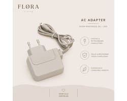 FLØRA Living Nintendo 3DS Oplader – 120 cm – Geschikt voor DSi, New 2DS XL & New 3DS XL – Compacte Game Console Lader – Universeel Oplaadkabel