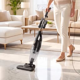 AG3500 Steelstofzuiger - Zonder Zak - 600W - Sterke Zuigkracht - Vacuum Cleaner - 3-in-1 Snoerstofzuiger - HEPA Filter - Vacuum Cleaner -LED Verlichting - Handstofzuiger - Lichtgewicht - Kruimeldief - Geschikt voor Dierenharen - Black — thumbnail 4