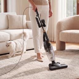 AG3500 Steelstofzuiger - Zonder Zak - 600W - Sterke Zuigkracht - Vacuum Cleaner - 3-in-1 Snoerstofzuiger - HEPA Filter - Vacuum Cleaner -LED Verlichting - Handstofzuiger - Lichtgewicht - Kruimeldief - Geschikt voor Dierenharen - Black — thumbnail 3