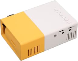 SnelShoppen - Mini Projector Draagbare Film Projector HD 1080P voor USB, HDMI, Geheugenkaart, Micro USB, USB C - Ideaal voor Tablet, Laptop, Telefoon, — thumbnail 1