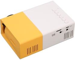 SnelShoppen - Mini Projector Draagbare Film Projector HD 1080P voor USB, HDMI, Geheugenkaart, Micro USB, USB C - Ideaal voor Tablet, Laptop, Telefoon,